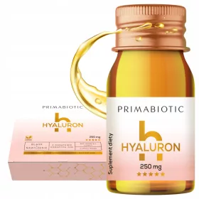   PRIMABIOTIC HYALURON - Supliment Dietetic cu Acid Hialuronic și Coenzima Q10, Fără Zahăr