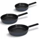 Set de prăjit Zwieger Vesna 20cm + 24cm + 28cm Acoperire antiaderență