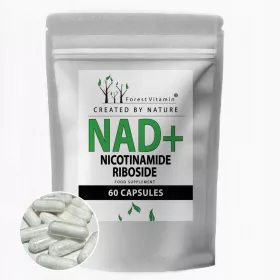   Supliment cu NAD+ din Ribozid de Nicotinamid, 300 mg, 60 Capsule - Forest Vitamin®