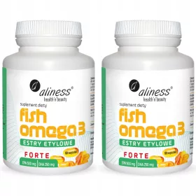   Supliment Aliness Fish Omega-3 Forte 500 mg EPA/250 mg DHA - 60 Capsule