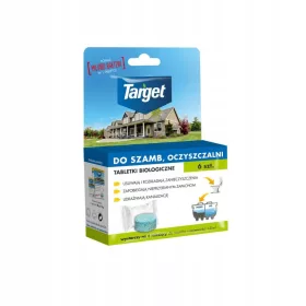    ȚINTĂ PENTRU TABLETE FOSĂ SEPTICĂ 6buc STAȚIE DE TRATARE BIO