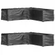 Huse pentru Mobilier de Grădină Rezistente la Apă și UV, 285x285x70cm, Negre