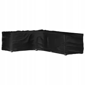   Husă de Protecție pentru Mobilier de Grădină, Negru, 220x285x80 cm