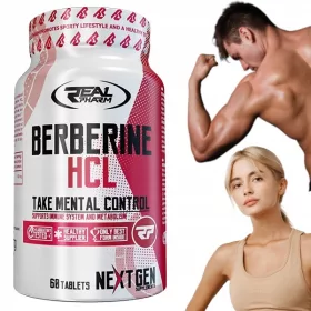   Supliment Berberina HCL pentru Sportivi Real Pharm, 60 tablete