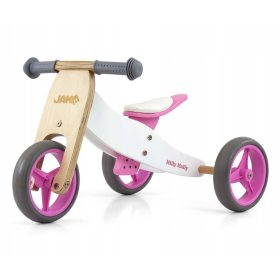  Tricicletă Jake Classic Pink Milly Mally 2-în-1