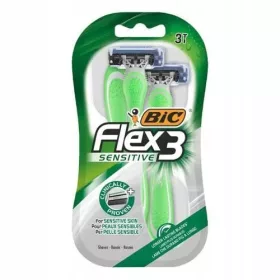    BIC FLEX 3 SENSITIVE - Brici de unica folosinta - blister de 3 buc.
