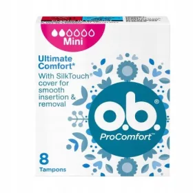  OB ProComfort Mini tampoane igienice 8 buc