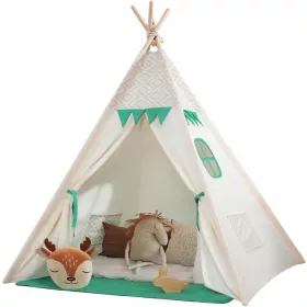  Cort tipi Besrey pentru copii cort indian verde