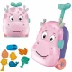  Set de nisip mare valiza girafe moara adapator 8103Ż