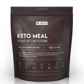   BeKeto Keto Meal Czekolada Belgijska – Zamiennik Posiłku Wspierający Keto Dieta