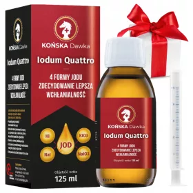   Supliment Alimentar Iodum Quattro 125 ml - Sursă Eficientă de Iod