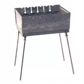    MANGAL PENTRU 6 FGARRUI GRIL CARBUNE GRIL METAL PLATIBIL 2MM