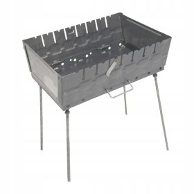  Mangal 2mm Gratar pliabil in valiza pentru 6 sampoane