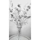 Vază Înaltă de 30 cm cu Buchet Cristal