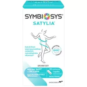   Symbiosys SATYLIA28 - Supliment pentru Menținerea Metabolismului și Controlul Glicemiei