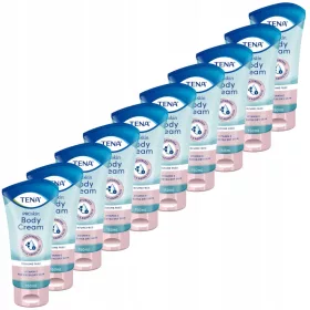   Set 10 Pachete Crema Hidratantă Corporală TENA ProSkin, 150 ml fiecare
