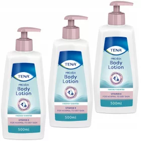   Loțiune Corporală TENA ProSkin pentru Piele Normală și Uscată - 3x500 ml