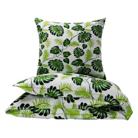 Lenjerie de Pat Flanel Gros 140x200 cu Pernă 70x80 - Nyks