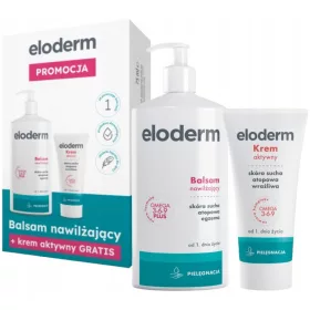   Set de Cosmetice Eloderm pentru Piele Uscată și Sensibilă - Balsam și Cremă Hidratantă