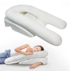   Set de Perne Ergonomice 2 în 1 pentru Ameliorarea Durerilor de Umeri și Somn Confortabil