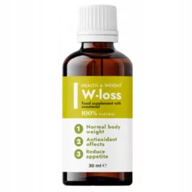   W-Loss - Supliment Alimentar Natural în Picături pentru Controlul Greutății