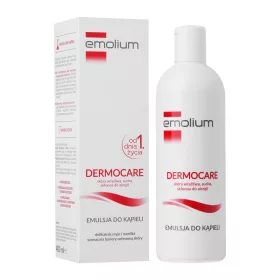   Emolium DERMOCARE Emulsie pentru Baie 400ml, Ideală pentru Piele Sensibilă
