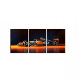   Triptic 3D Premium pe Perete - McLaren 70x150 cm pentru Decor Modern