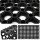 Covoraș de cauciuc negru perforat Mr. Carpet 100 × 150 cm, 22 mm