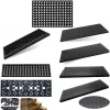 Covoraș de cauciuc negru perforat Mr. Carpet 100 × 150 cm, 22 mm