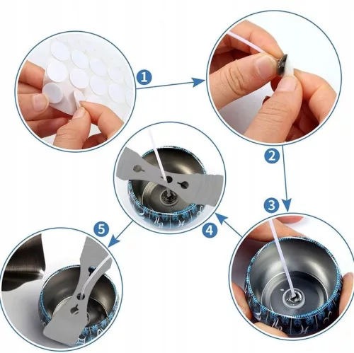 Set pentru fabricarea lumânărilor DIY cu recipient de topire de 550 ml