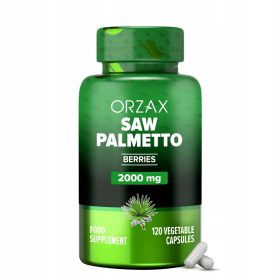   Supliment Orzax cu Extract de Palmă Sabałowă 2000mg - 120 Capsule, Calitate Superioară