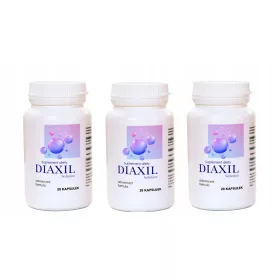  3x DIAXIL - Suport natural în gestionarea diabetului și a glicemiei, 60 de capsule
