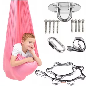    EșarFă senzorială acrobatică AERIAL YOGA yoga hamac MONTARE 2,8x1,5