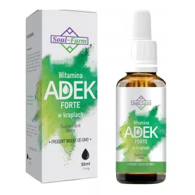   Vitamina ADEK Forte în Picături 30 ml - Soul Farm, Supliment Alimentar