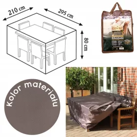   Husă de Protecție pentru Mobilier de Grădină, Culoare Taupe, 295x210x80 cm