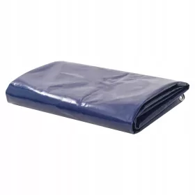   Plandeka Rezistentă, Albastră 650 g/m², 4 x 8 m, cu Acoperire PVC