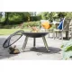  Focar RedFire Chicago Garden, Negru, Otel, 75 cm