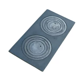  PLATĂ DE GĂTIT FONTĂ 2 GĂURI 60X30 BUCĂTĂRIE SOBA