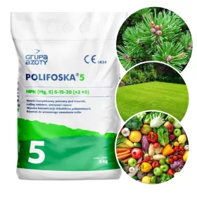    Îngrășământ multicomponent Grupa Azoty granulat 5 kg 5 l
