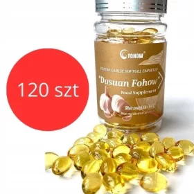   Capsule cu Extract de Usturoi Fohow Dasuan - Sursă Naturală de Sănătate, 120 buc.