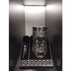   Lumânare Monumentală Decorativă cu Vitrail, 25 cm înălțime