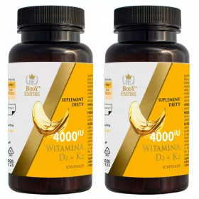   Supliment Alimentar D3 4000IU + K2 100 mcg, 120 Capsule cu Ulei de Chimen Negru