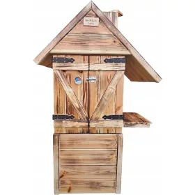 Afumatoare din Lemn Gradina 140x50x50 Highlander Roof