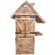  Afumatoare din Lemn Gradina 140x50x50 Highlander Roof