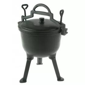    ghiveci de vanatoare din fonta emailat maghiar 5L Pentru GRIL DE CAMPFARE