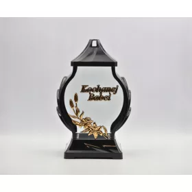   Lumânare Comemorativă Obelix, Model Rotund Mic cu Decor de Copac