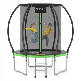    TRAMPOLINA DE GRADINA PENTRU COPII PENTRU GRADINA CU PLASA INTERIOR 8FT 252CM