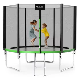    TRAMPOLINA DE GRADINA PENTRU COPII PENTRU GRADINA CU SCARA PLATA CLASIC 10 FT
