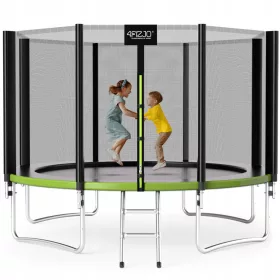    TRAMPOLIN DE GRADINA CASA PENTRU GRADINA PENTRU COPII SCARA CU PLASA 12FT