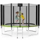  TRAMPOLIN DE GRADINA CASA PENTRU GRADINA PENTRU COPII SCARA CU PLASA 12FT